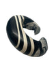Cara Croninger Black & White Striped Bracelet
