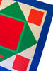 Colorful geometric Yves Saint Laurent scarf