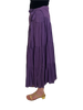 1970s Purple Tiered Wrap Skirt