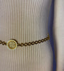 Gold Coin Metal Belt
