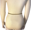 1970s Egyptian Revival Brass Coin Belt