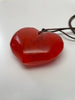 Cara Croninger Hand Carved Red Heart Pendant Necklace