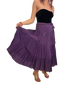 1970s Purple Tiered Wrap Skirt