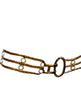 1960s Gold Metal Chain Belt