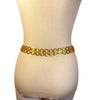 1970s Mixed Metal Buckle Belt