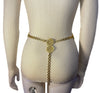 Gold Coin Metal Belt