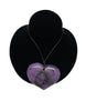 Cara Croninger Hand Carved Purple Heart Pendant Necklace