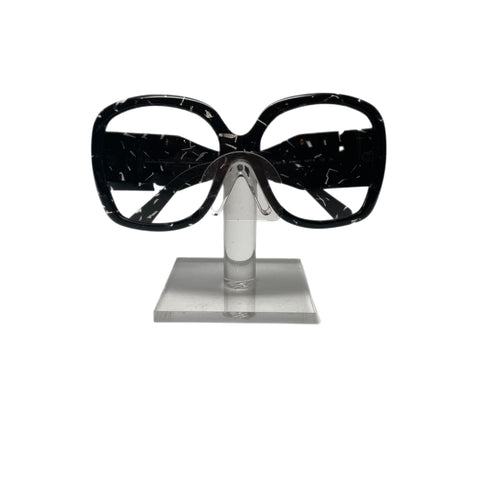 Salvatore Ferragamo "Crackle" Frame Sunglasses