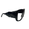 Salvatore Ferragamo "Crackle" Frame Sunglasses