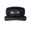 Salvatore Ferragamo "Crackle" Frame Sunglasses