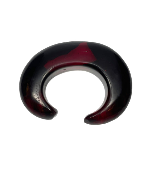 Cara Croninger Hand Poured Red & Black Bracelet