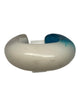 Cara Croninger White & Teal Ombre Resin Bracelet