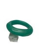 Cara Croninger Hand Carved Teal Bangle Bracelet