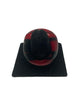 Cara Croninger Red & Black Stripe Resin Ring