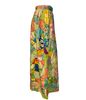 1970s Mix Print Patchwork Maxi Skirt