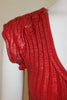 Yves Saint Laurent Wool Metallic Knit Top