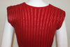 Yves Saint Laurent Wool Metallic Knit Top