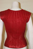 Yves Saint Laurent Wool Metallic Knit Top