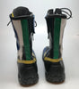 Dolce & Gabbana Junior blue, yellow, black, green and white color block sneaker boots