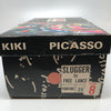 Side view of Kiki Picasso shoe box