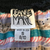 Close up image of Jeanne Marc Label- Made in USA size S 8/10