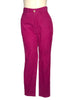 Magenta colored corduroy high waisted pants by Jordache