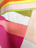 close-up of Pucci stamp on Geometric pattern