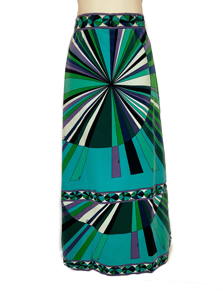 1960s Emilio Pucci Printed Skirt