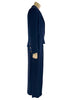 Navy Blue Blazer and Long Skirt Suit