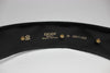 Escada Quilted Suede Belt with Scuptural Horse Heads Buckle