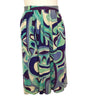 Back view of Swirly patterned 1960s Emilio Pucci Skirt