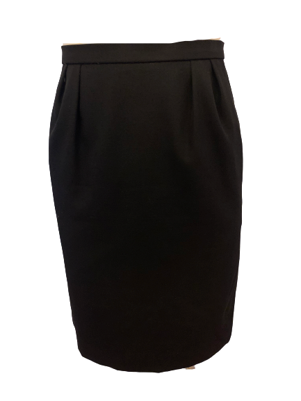 Yves Saint Laurent Rive Gauche 1990s Black Pencil Skirt Yves Saint Laurent Rive Gauche 1990s Black Pencil Skirt