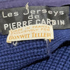 1960s Pierre Cardin Navy Blue Sweater Dress