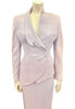 Close up on Thierry Mugler 1980s Lavender Jacket