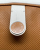 "Bottega Veneta" engraved snap. 