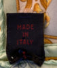 Made in Italy tag. 