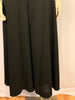 Black, wide-leg jumpsuit.