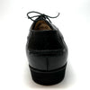 Black pebble leather oxford shoe