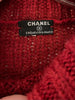 1970s Chanel Deadstock Red Turtleneck Sweater