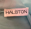 1970s Halston Hand Dyed Water Lily Silk Chiffon Caftan