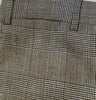 Closeup of herringbone wool fabric
