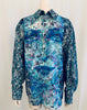 Gianni Versace Men’s Trompe L’Oeil “Donatella” Silk Shirt