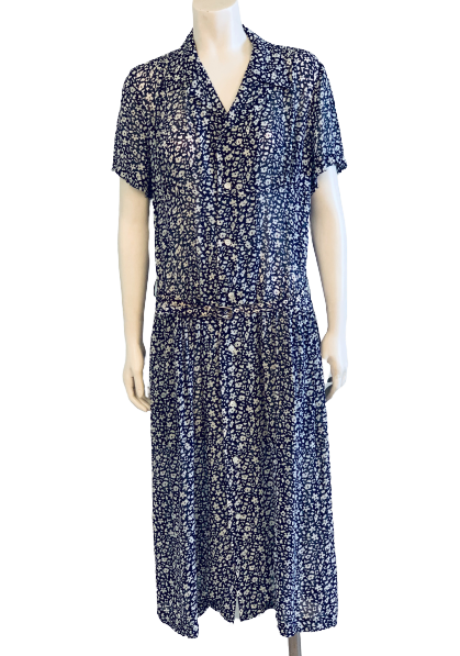 Comme des Garcons 1990s Floral Day Dress Screaming Mimis Vintage Fashion Comme des Garcons 1990s Floral Day Dress Screaming Mimis Vintage Fashion