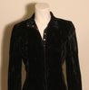 Betsey Johnson 1980s Punk Label Long Velvet Dress